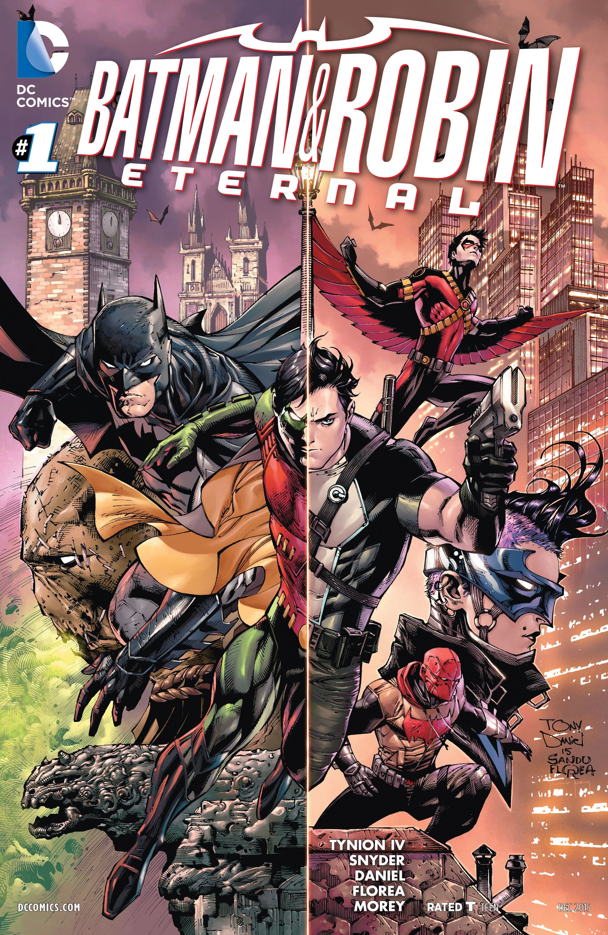Batman & Robin Eternal #1 (DC, 2015 — Cover A) cover